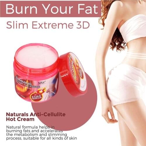Unisex 200ml/box Powerful Body Bulidding Cream Anti Cellulite Burn Fat Weight Loss Products Extreme Slimming 3D Cream