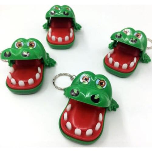 Hot Sell Creative Practical Jokes Mouth Tooth Alligator Hand Childrens Toys Family Games Classic Biting Hand Crocodile Game