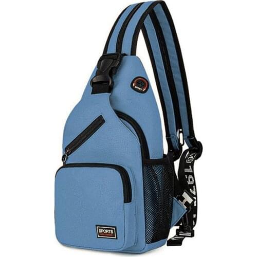 Women Small Backpack Casual 2021 Girls Chest Bag With Earphone Hole Female Multi-Functional Mujer Crossbody Bags For Women