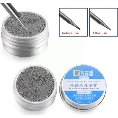 Christons Soldering Iron Tip Resurrection Cream Cleans Tip Tip to Layer the Iron the Blackened Oxide the Remove Soldering C4Z6