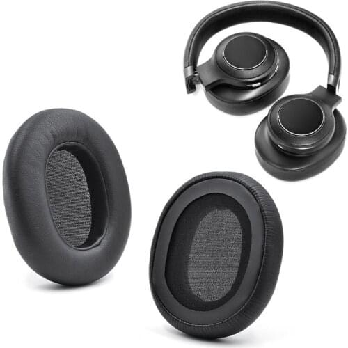 Foam Sponge Replacement Earpads for J-B-L Duet NC Wireless Headset Protector Cushion Cover Leather Pads T84C