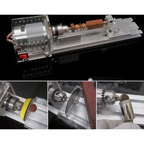 Practical Wood Lathe Mini Lathe Machine Polishers Table Saw Cutting Tool