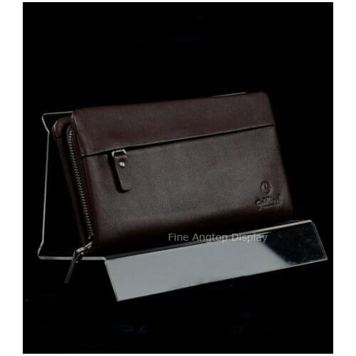 Slatwall Acrylic Handbag Rack Wallet Display Stand Purse Holder Jewelry Show Shelf