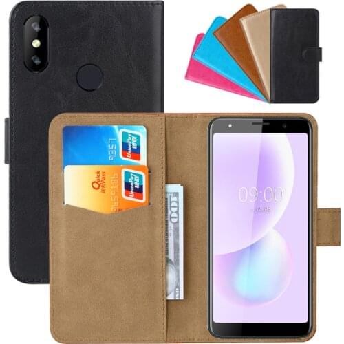 Luxury Wallet Case For BQ 6022G Aura PU Leather Retro Flip Cover Magnetic Fashion Cases Strap