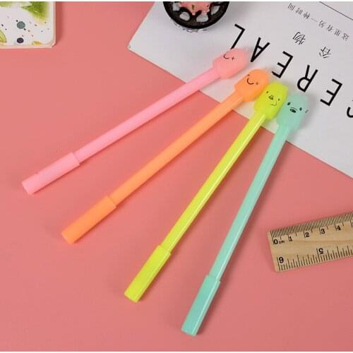A2 candy color creative cartoon bear pen stationery pen signature of male and female students Stationery for office supplies