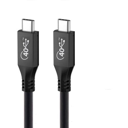 Xiwai USB-IF Certified USB-C Type-C Thunderbolt Male to USB-C Type-C Thunderbolt Male USB4 Cable Compatible with Thunderbolt3/4