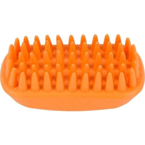 Pet Bath Brush Massage Grooming Comb for Long & Short Hair Dogs Cats
