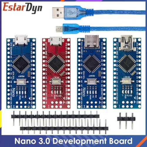 Nano With the bootloader compatible Nano 3.0 controller for arduino CH340 USB driver 16Mhz Nano v3.0 ATMEGA328P/168P