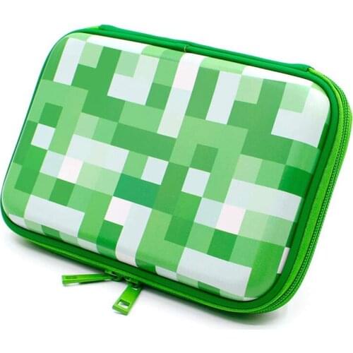 School Boys Pencil Bag Pen Case with Compartments - Large Capacity Students Stationery Pouch with Zipper Closure - Cute Accessor