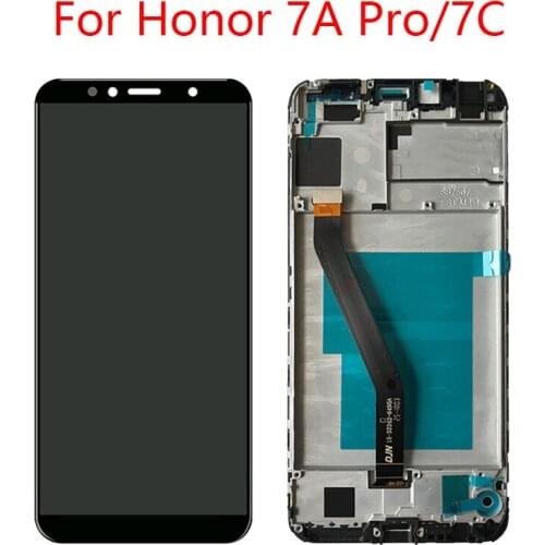 For Huawei Honor 7C AUM-L41 LCD touch screen digitizer assembly Huawei Honor 7A LCD 7A Pro AUM-L295.7" AAA+++ LCD