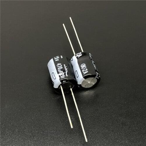 5pcs/50pcs 470uF 25V NICHICON VZ Series 10x12.5mm 25V470uF Wide Temperature Range Aluminum Electrolytic Capacitor