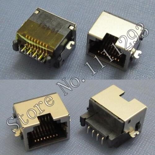 5pcs/lot LAN Jack Socket Connector for samsung SF310 SF410 SF510 QX310 QX410 QX510 Laptop motherboard RJ45 port