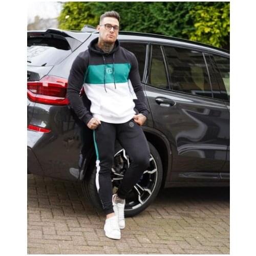 Brand Tracksuit Hoodie Pants Sets Men Casual Sweatshirt Joggers Sweatpants Male Cotton Jacket Autumn Winter Sportswear Suit