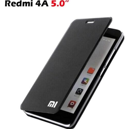 Xiaomi Redmi 4A Case Cover Luxury PU Flip Case for Xiaomi Redmi 4A Wallet Funda Xiomi Redmi 4A stand Cover Protector Shell 5.0"