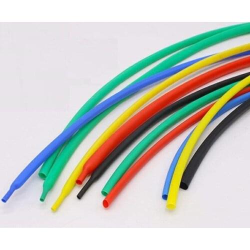 Dia 2.5mm Heat Shrink Tubing 2:1 Polyolefin Insulation Thermal Cable Sleeve Insulated Wire Protector Wrap DIY Connector-5/10M