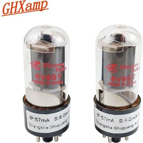 GHXAMP Electronic Tube 6V6GT Single-ended Power Amplifier Tetrode Replace 6P6P Vacuum Valve Pair 2PCS