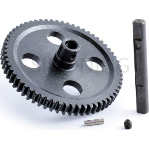 Metal Spur Differential Main Gear 62T For WLtoys 12428 12423 1/12 RC Car Crawler Short Course Truck Upgrade Parts
