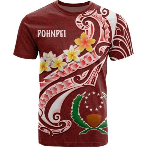 Retro tribal island 3D printing streetwear Polynesian culture tattoo mens and womens short-sleeved T-shirts 2021 summer hot sa