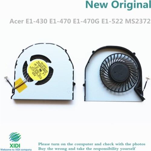 NEW FCN FC8X CPU FAN FOR ACER ASPIRE E1-422 E1-422G E1-472G E1-430 E1-470 E1-470G E1-522 MS2372 CPU COOLING FAN