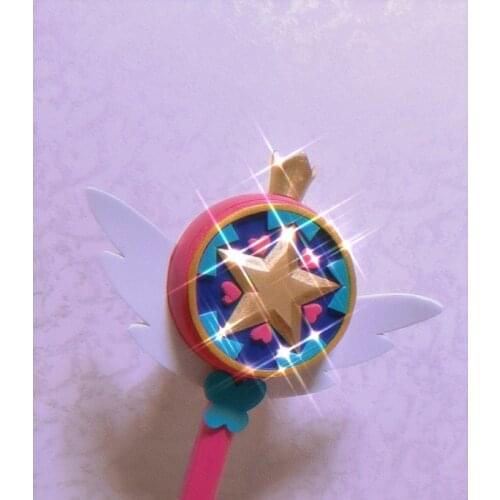 Princess Star Butterfly Wands Cosplay Props Magic Stick Wand Halloween Christmas Props Girls Gifts