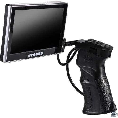 Portable 5.3" Folding Handheld External Display Screen Multiple Types Of Plugs for 1/4 Screw Interface Thermal Imaging Monocular