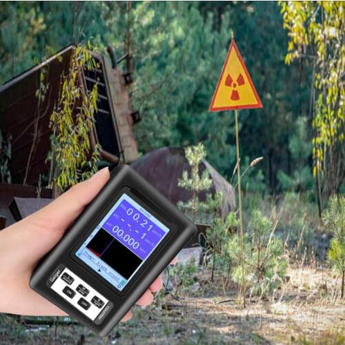 Radiation Detector Series Handheld Multifunctional Nuclear Radiation Detector Dosimeter Monitor Radiation Tester EMF Meter