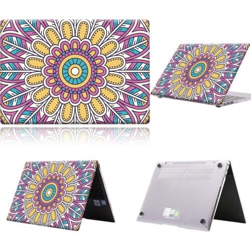 Mandala Pattern Hard Laptop Case For Huawei MateBook 13/13 AMD Ryzen/14/D14/D15/X 2020/X Pro/Pro 16.1/Honor MagicBook 14/15