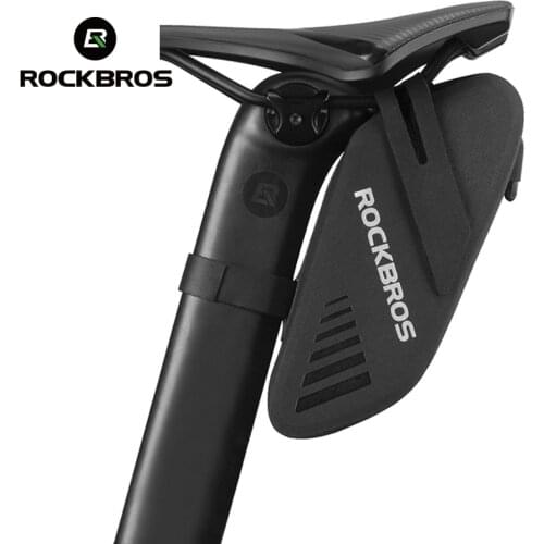ROCKBROS Bicycle Rear Bag Feflective Waterproof Saddle Seatpost Cycling Storage Panniers MTB Road Folding Bike Tail Bags