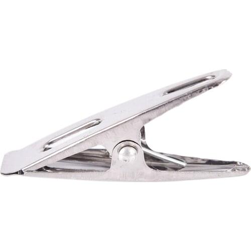 20Pcs Stainless Steel Clothes Pegs Laundry Metal Clamps Metal Hanging Pins Clips