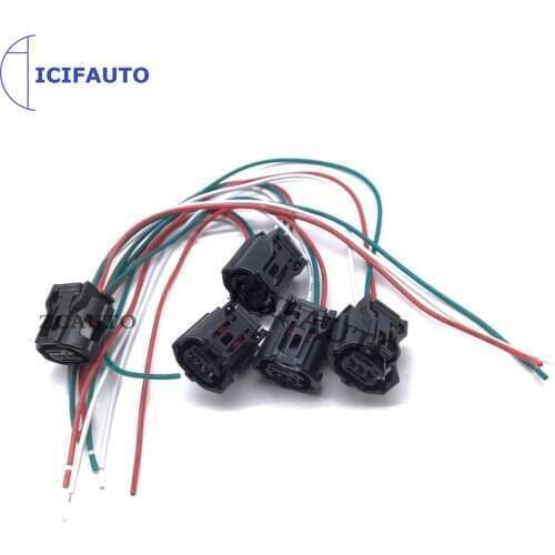 3way Camshaft position sensor/Suspension Height Control Level Sensor Electrical Plug Pigtail Connector Wire For Toyota LEXUS