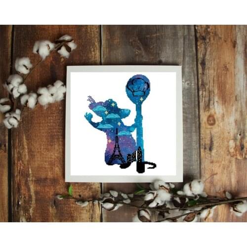 2020 New Arrival Embroidery Baby Pattern Mouse Cross Stitch Unicorn with 100% Cotton Flosses & Free Shipping for Home Decor