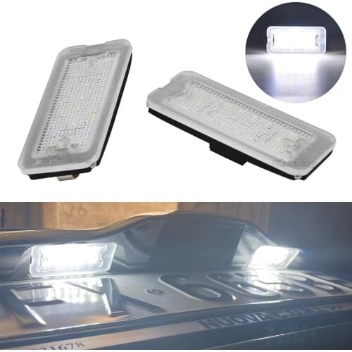 For Fiat Abarth 500 All models 2007-2020 Not for I500 and 500X canbus Led License Plate Lights OEM 51800482