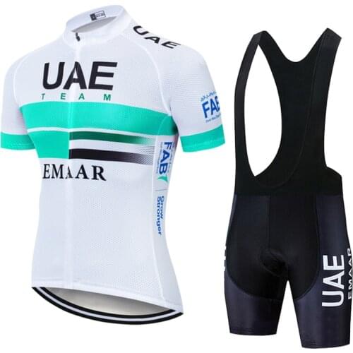 Cycling Jersey Set 2021 Pro Team UAE Red MTB Racing Bike Clothes Summer Mountain Bicycle Clothing Mens Sports Cycling Set