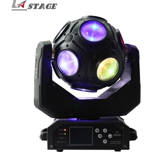 Hot Sell American Dj Light 4in1 RGBW 12x20w Moving Head LED Football Lighting LED Football Moving Head Beam Light