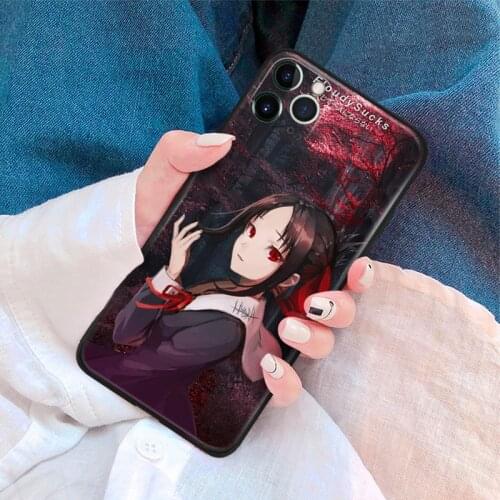 Kaguya sama Love Is War anime For iPhone se 6 6s 7 8 plus x xr xs 11 12 mini pro max soft silicone phone case cover shell