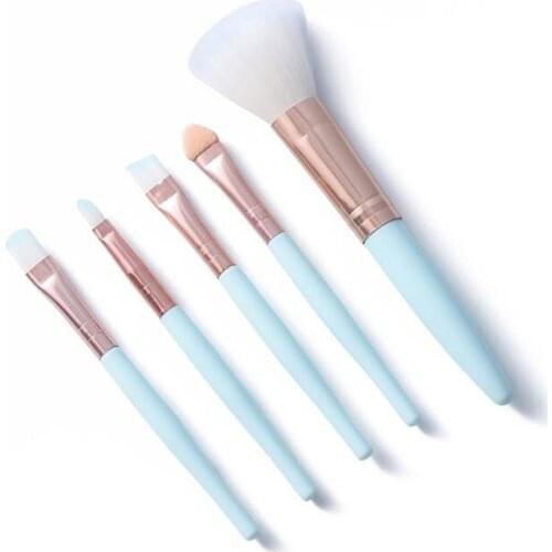 5Pcs/set Makeup Brushes Set Powder Foundation Eyeshadow Blush Brush Professional Brush Kit Maquiagem Cosmetic