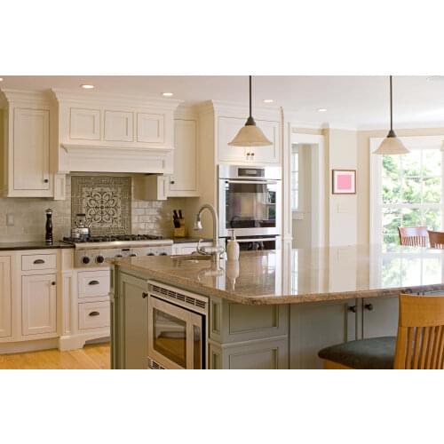 New Model American RTA Standard Luxury White Classic Solid Wood Kitchen Cabinet