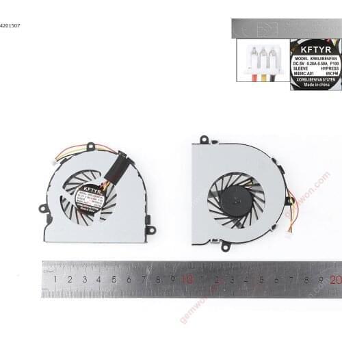 New For Dell Inspiron 15 15R 17 17R 3521 3721 5521 5535 5721 Laptop 3 Pin CPU Cooling Fan Cooler Radiator