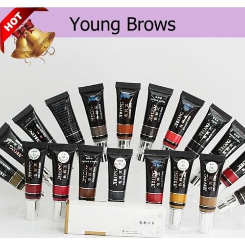 Permanent Makeup Pigment,Cosmetic Tattoo Ink,Eyebrow Microblading Pigment