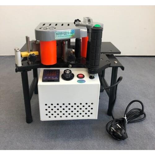 RU delivery woodworking portable edge banding machine double-sided glue coating 220V / 110V 1200W