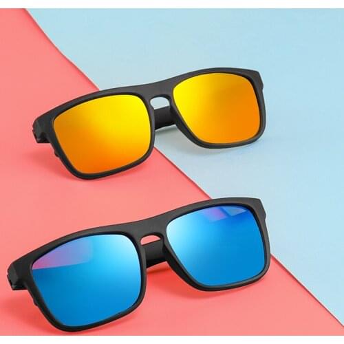 2020 New Children Sunglasses Polarized Square Men and Women Children Glasses UV400 Security Brand Soft Sunglasses