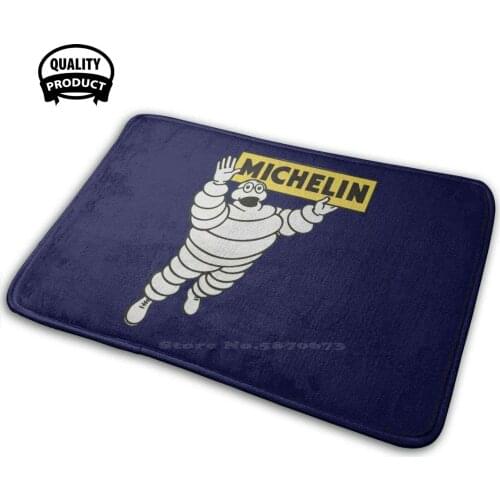 - Vintage Bibendum Advert 3D Soft Non-Slip Mat Rug Carpet Cushion Man Bibendum Vintage Motoring Advert Vintage Advert Car Art