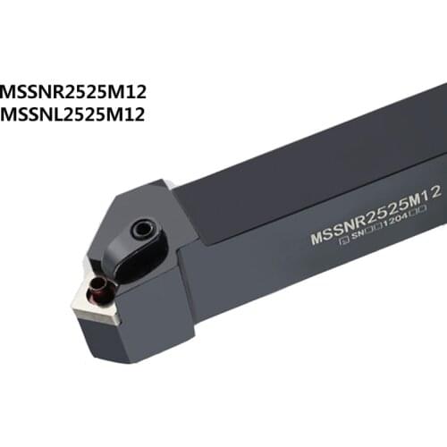 1pc MSSNR2525M12 MSSNL2525M12 External Turning Tool Holder angle 45 MSSNR CNC Lathe Cutting Tools for SNMG120408 Carbide Inserts