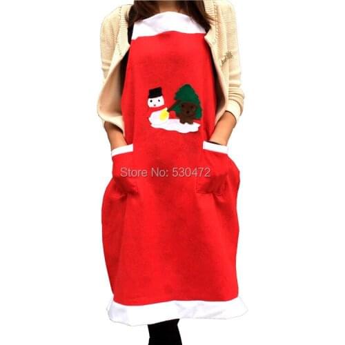 1 pcs Christmas decorations Christmas gifts Christmas apron