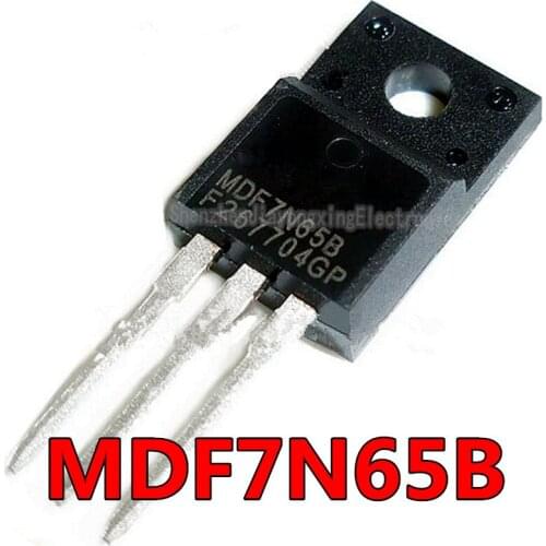 10pcs MDF7N65B TO-220F MDF7N65 TO-220 7N65 650V 7A