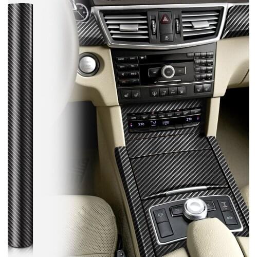 127cmX30cm Car Sticker 3D Carbon Fiber Vinyl Film for Chevrolet Lacetti Hyundai ix35 creta Peugeot 407 208 508 3008 Kia rio ceed