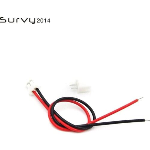 50 SETS Mini Micro JST 2.0 PH 2-Pin Connector Plug with Wires Cables 120MM 26AWG New S18 Drop ship diy electronics