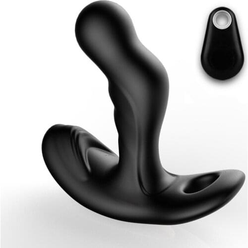 Wireless Remote Control Peristaltic Vibrating Male Prostate Massager Big Anal Plug Buttplug G-Spot Vibrator Gay Sex Toys For Men