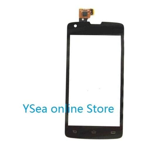 Black Front Panel 4.7" Touch Screen for Philips Xenium w8510 sensor Mobile Phone glass display Replacement Panel new