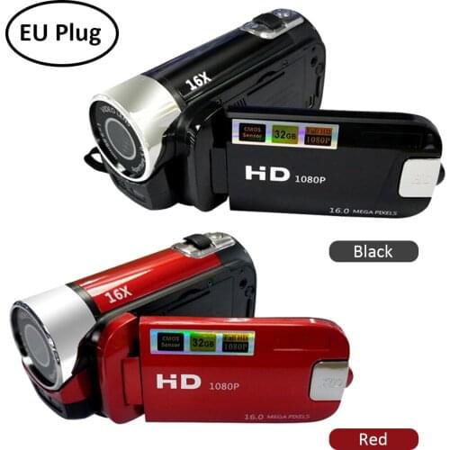 Digital Camera Video Recorder 16X F-ocus Zoom Design 2.7Inches TFT Screen Display Supported S D Card Batter-y Powered Operated